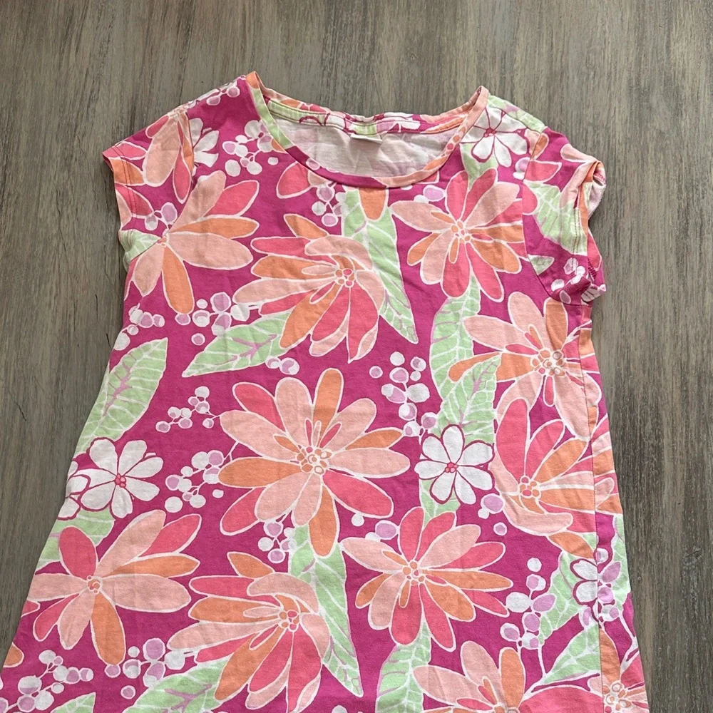 Gymboree Pink and Orange Floral Dress